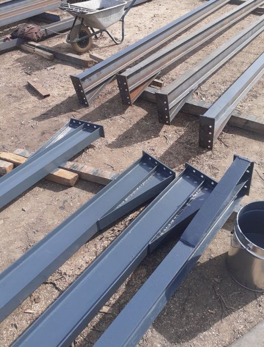 Stoc Structura hala metalica garaj servicie auto ferme hale metalice