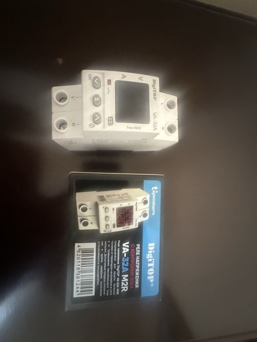 Реле Напряжения Digitop VA 32A с контролем тока