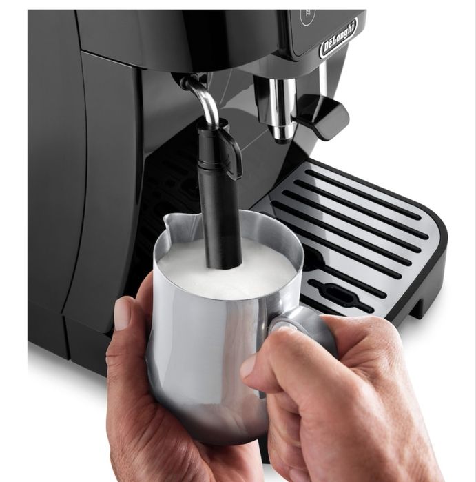 Кафеавтомат De’Longhi Magnifica Start Ecam 220.21.GB, 1,8л, 15 бара, 5 вида напитки, 1450W, Черен/Сив