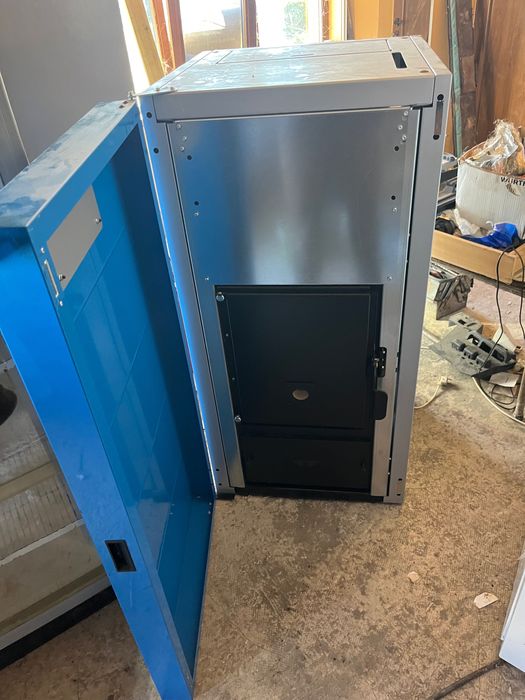 Котел на пелети.