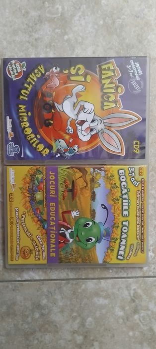 Set 2 jocuri PC copii3/7ani noi