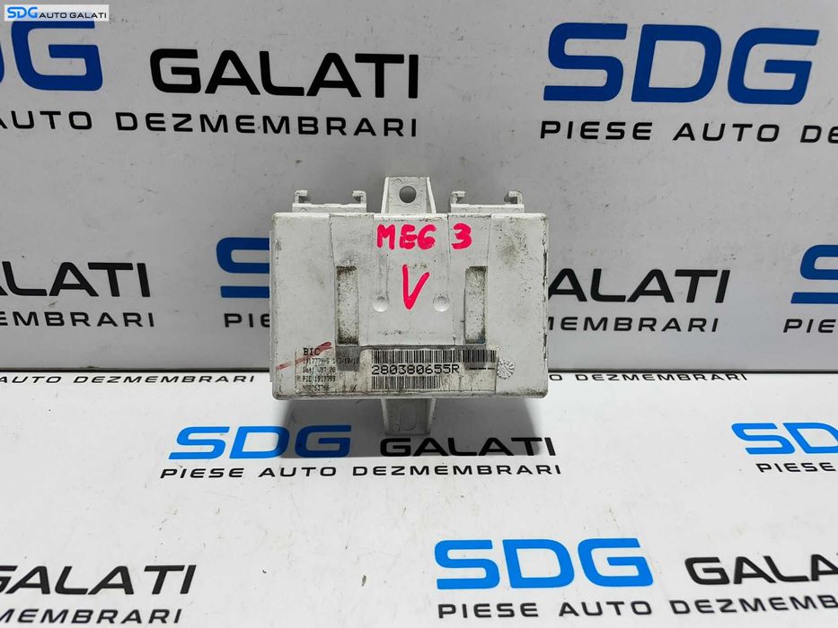 Unitate Modul Calculator Control Navigatie GPS Renault Laguna 3 2007 - 2015 Cod 280380655R [L3515]