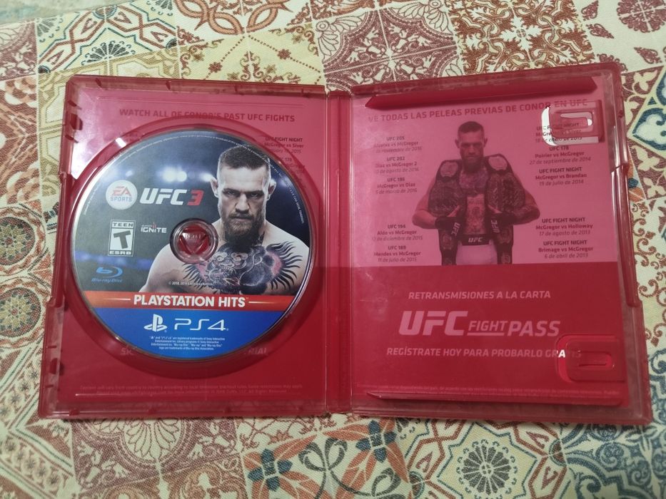Игровой диск UFC 3 (PS4)