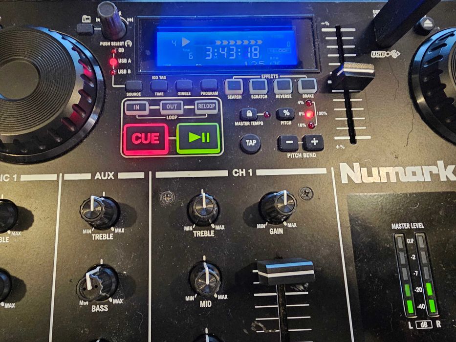 Consola DJ Numark CDMIX USB