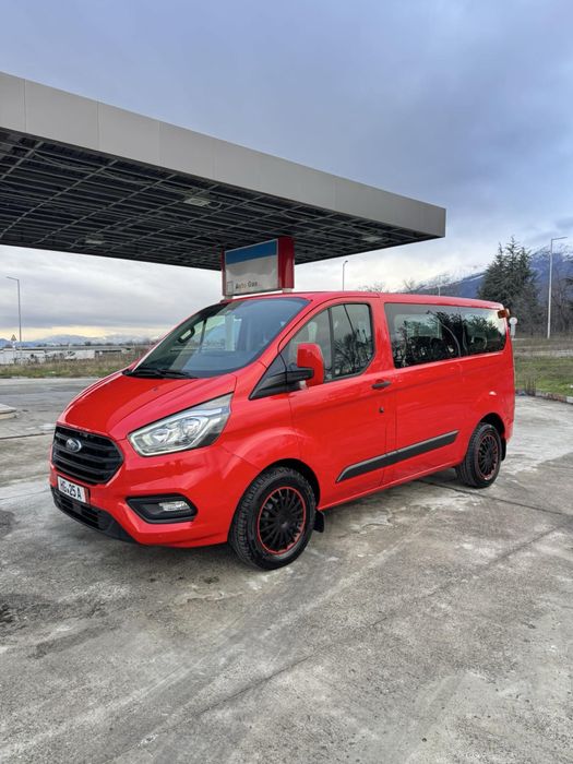 Ford Transit Custom 2.2 TDCi, 9 Места, Facelift, 2x Клима, EURO 6, LED