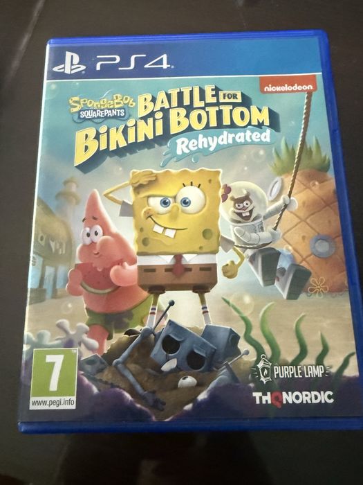 SpongeBob Battle for bikini Bottom PS4 Playstation 4