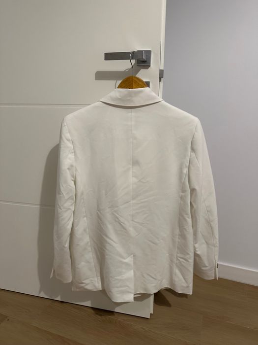 Sacou, damă, Bershka, S, alb