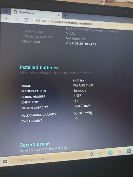 Laptop Lenovo AMD A6-9220C Nou
