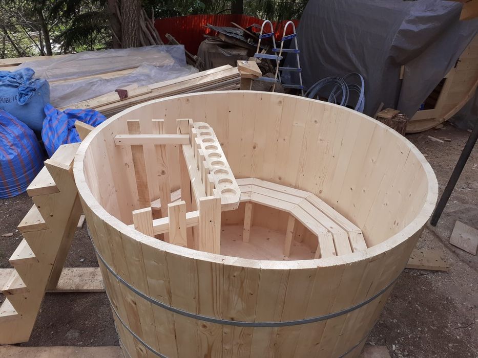 Ciubăr cu sobă de inox