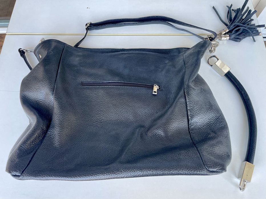 Vera Pelle мека чанта от 100% естествена кожа, изработена в Италия