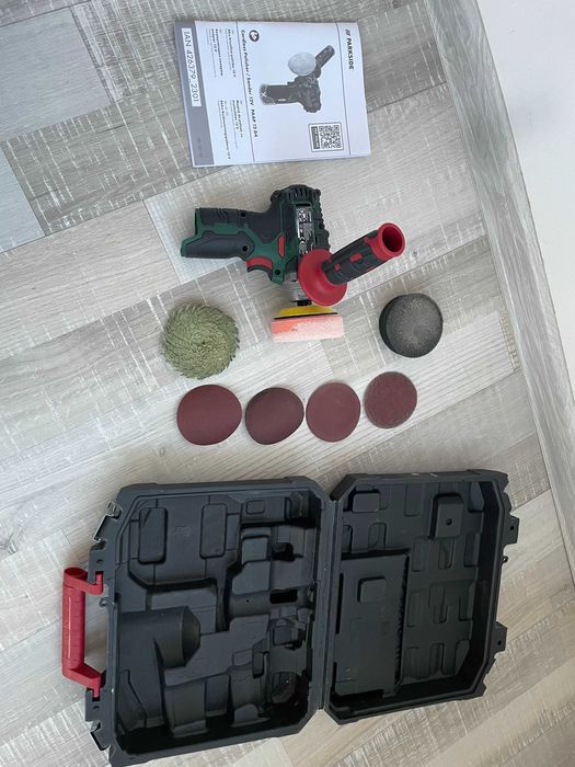 Акумулаторна Полираща Машина PARKSIDE 12V PAAP