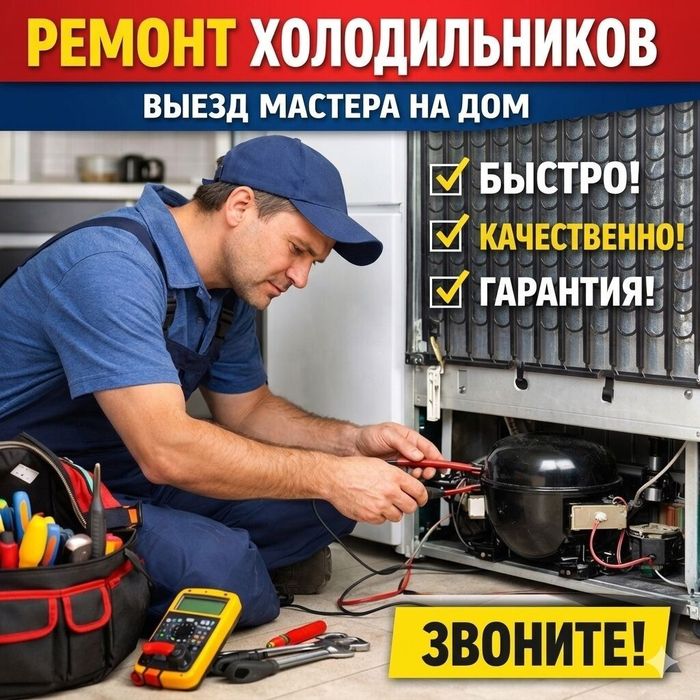 Срочный ремонт холодильников промышленных и бытовых.