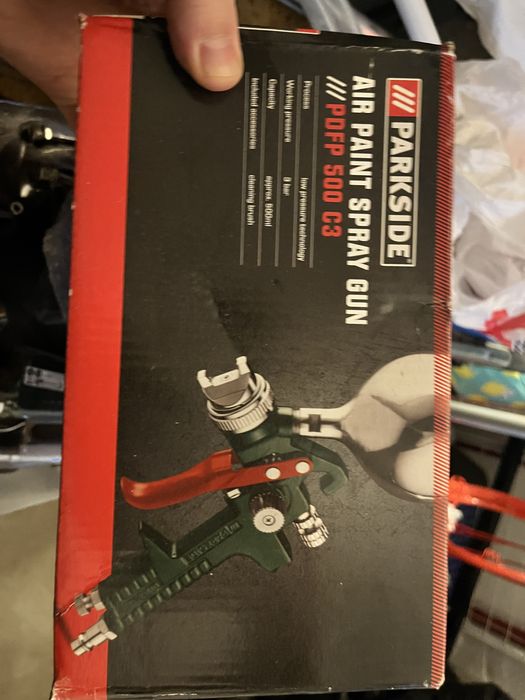 Комплект за компресор Parkside / Пистолет Боядисване