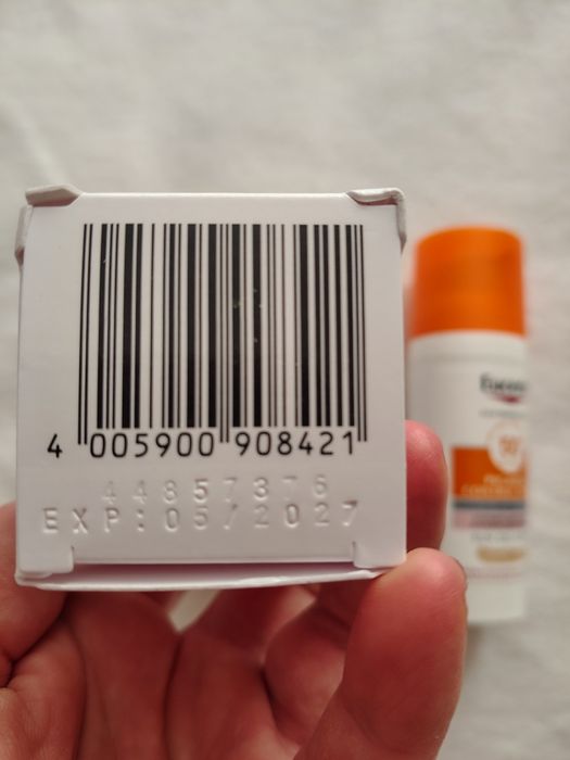 Оцветен гел-крем Eucerin пигмент контрол