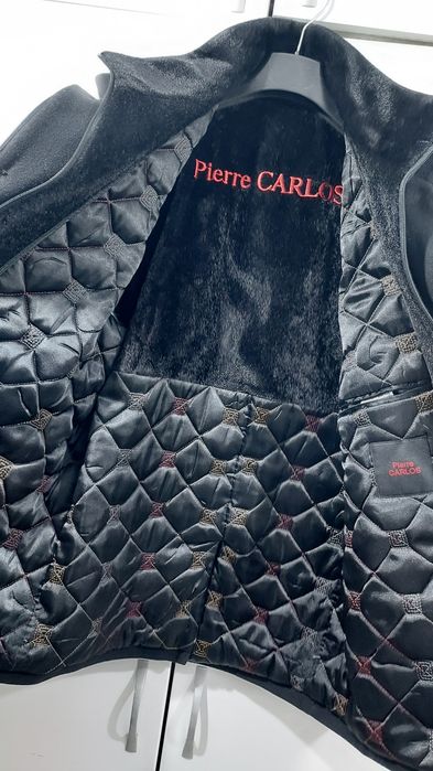 Palton elegant bărbătesc Pierre Carlos – Lână & Cașmir