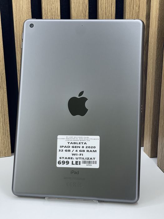 Ipad Gen 8 2020 Wi-Fi 32Gb Garantie / Factura #60926
