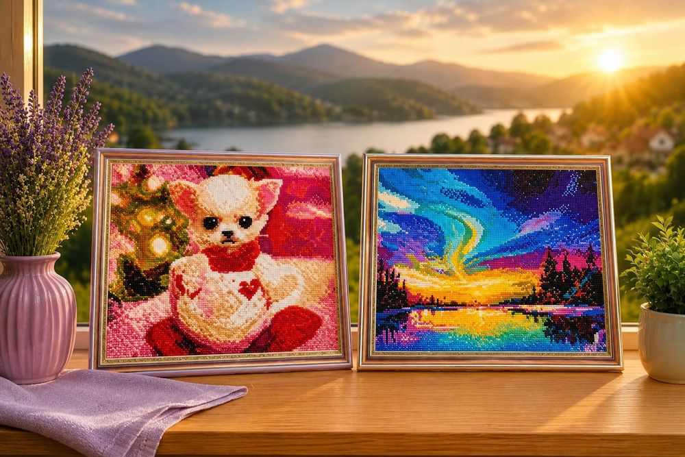 Tablouri Diamond Painting handmade – de vânzare