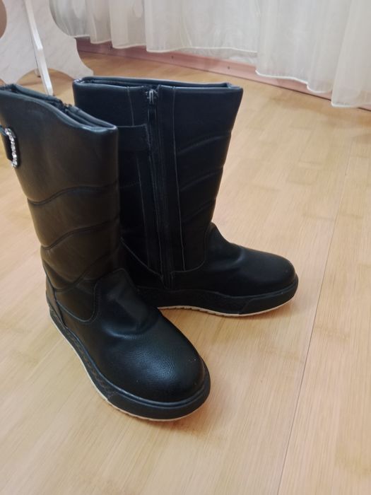 Сапоги зимние на девочку