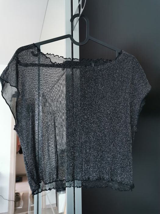 Top scurt plasă Shein M-L, nou