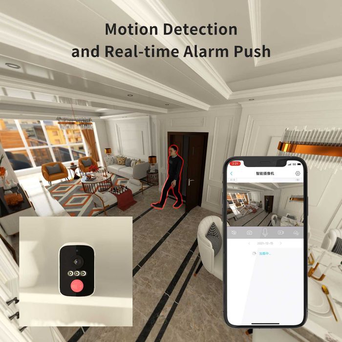 5mpx 4G камера с батерии и слот за сим карта UBOX S6, 30000mAh батерия