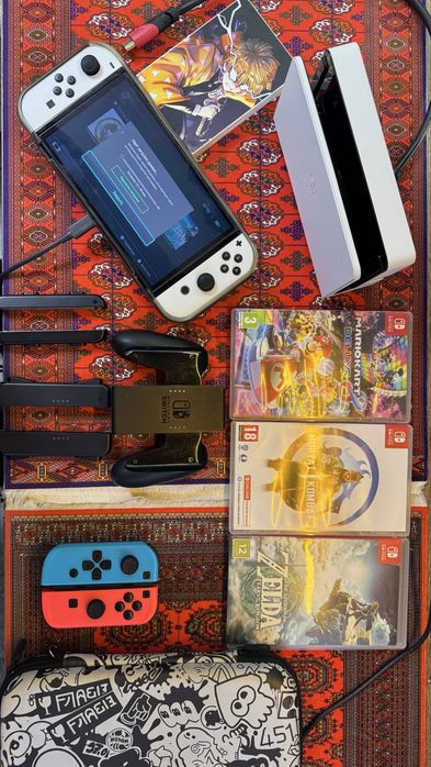 Nintendo switch OLED белый