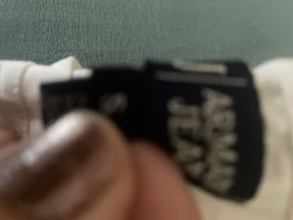 Тениска S размер, цвят слонова кост маркова