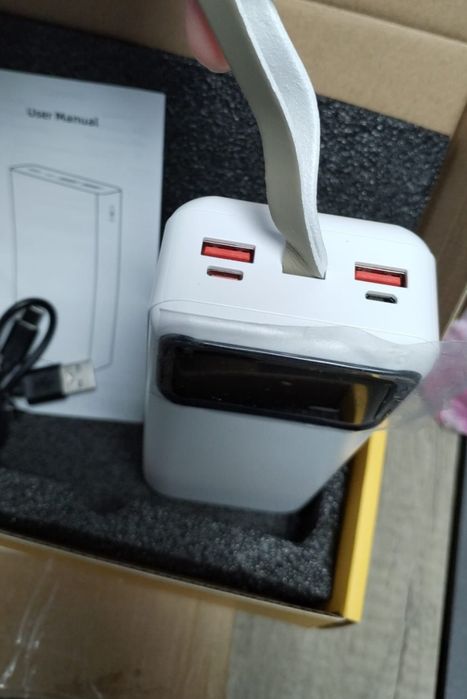 50000 mAh, 22.5W- Baterie externa cu  încărcare rapidă 2 culori