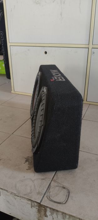 Subwoofer Auto Incintă Slim Kicker CompRT 43TCWRT102 – 2 Ohmi, Stare Excelentă