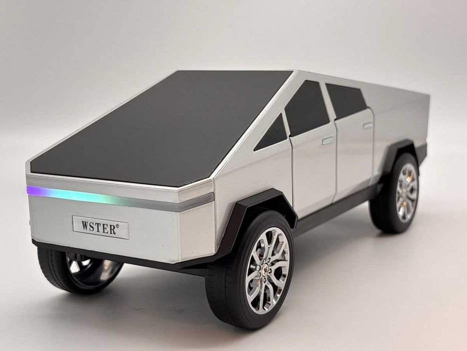 Boxa Bluetooth Tesla Cybertruck WS-580 cu lumini LED ecran touch