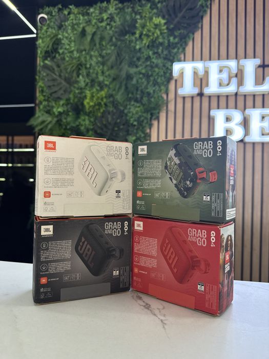 Jbl Go 4 ( Silver, Army ,Black, Red) Sigilate