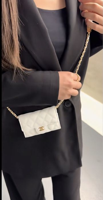 Чанта Chanel -черна,бяла и бежова, продават се отделно