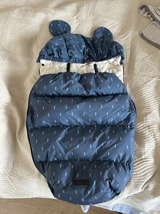 Cybex Balios S 3 в 1  синя, със зимен