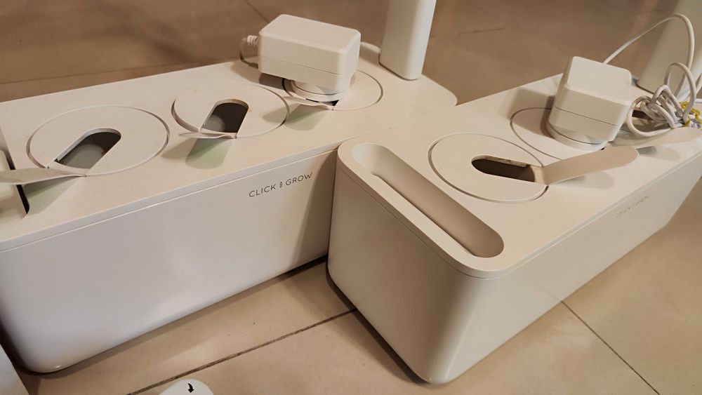 Смарт саксия Click & Grow - Smart Garden 3, 8W, бяла