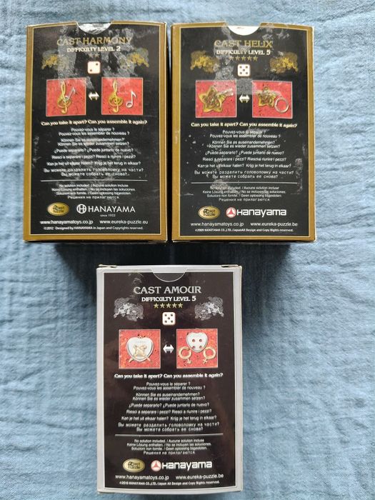 Puzzle metalic Hanayama