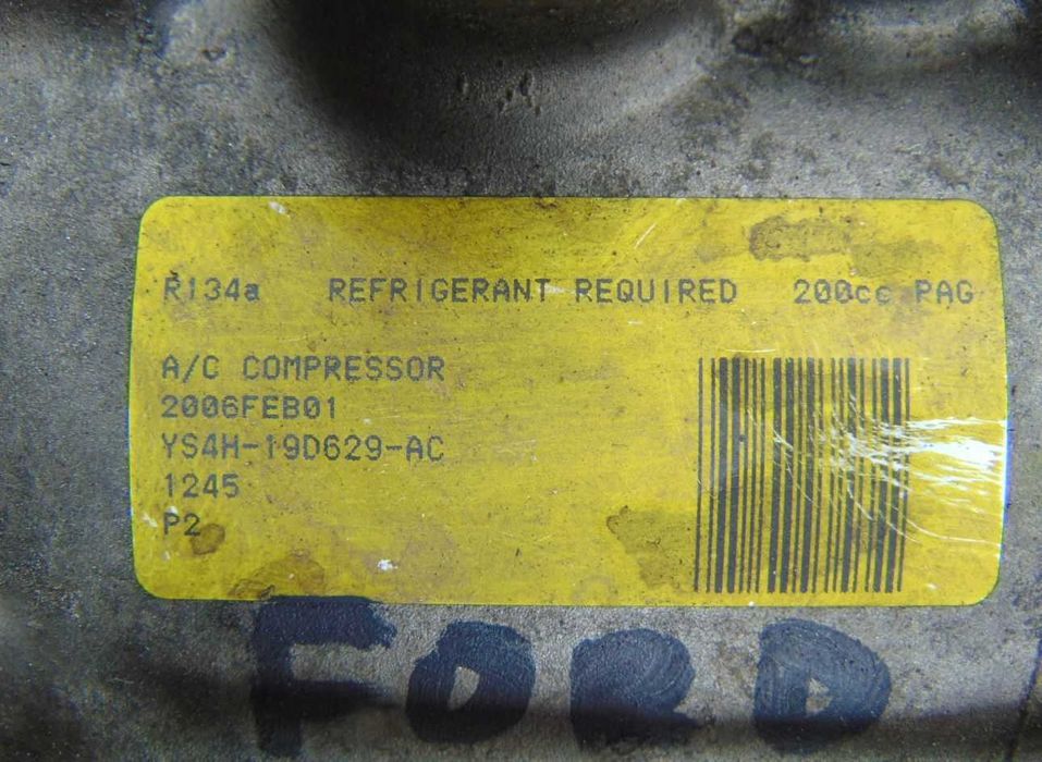 Compresor AC Mazda 2 1.6TDCi YS4H-19D629-AC
