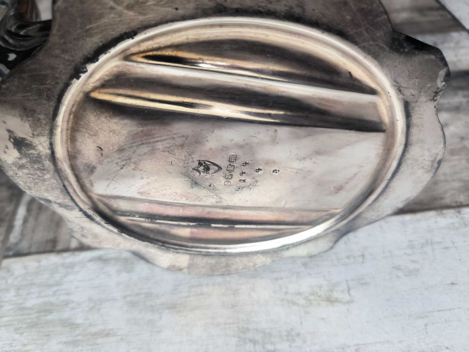 Посребрен английски чайник, 1872-1894 Henry Wilkinson,Sheffield-Антика