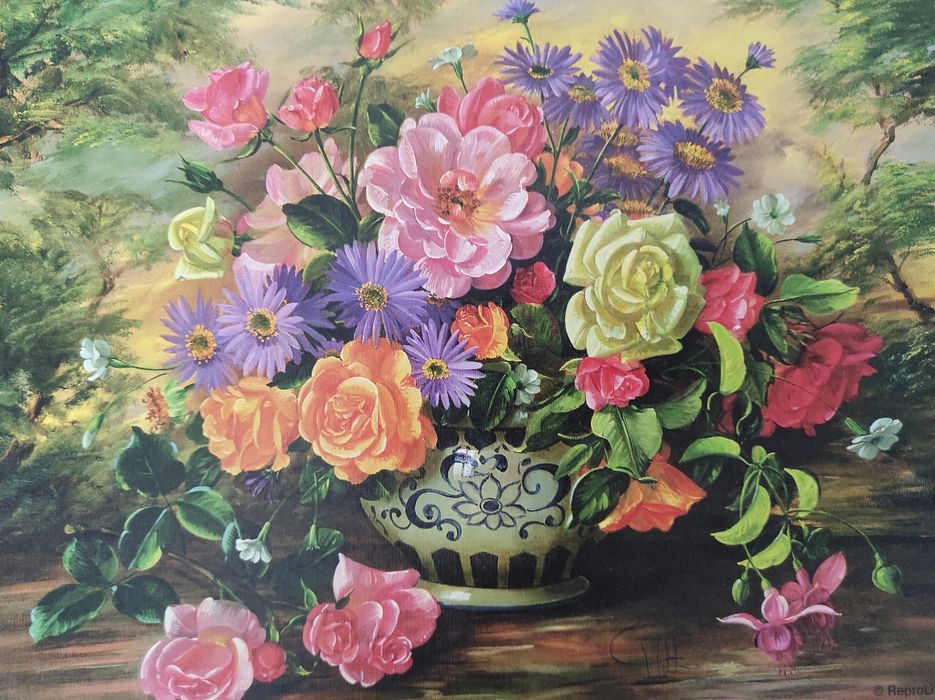 Пазлы Цветы 1500 шт