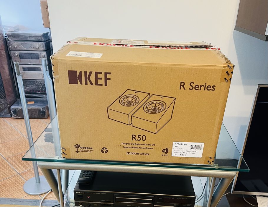 Boxe Dolby Atmos R Series  Kef R50