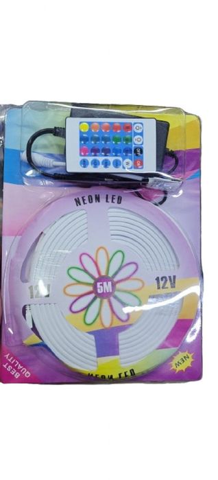 LED Лента с неонови цветове и дистанционно управление