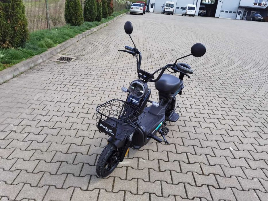 Scuter electric RDB G60 NEGRU 500W 48V20Ah FARA PERMIS Nou Solid