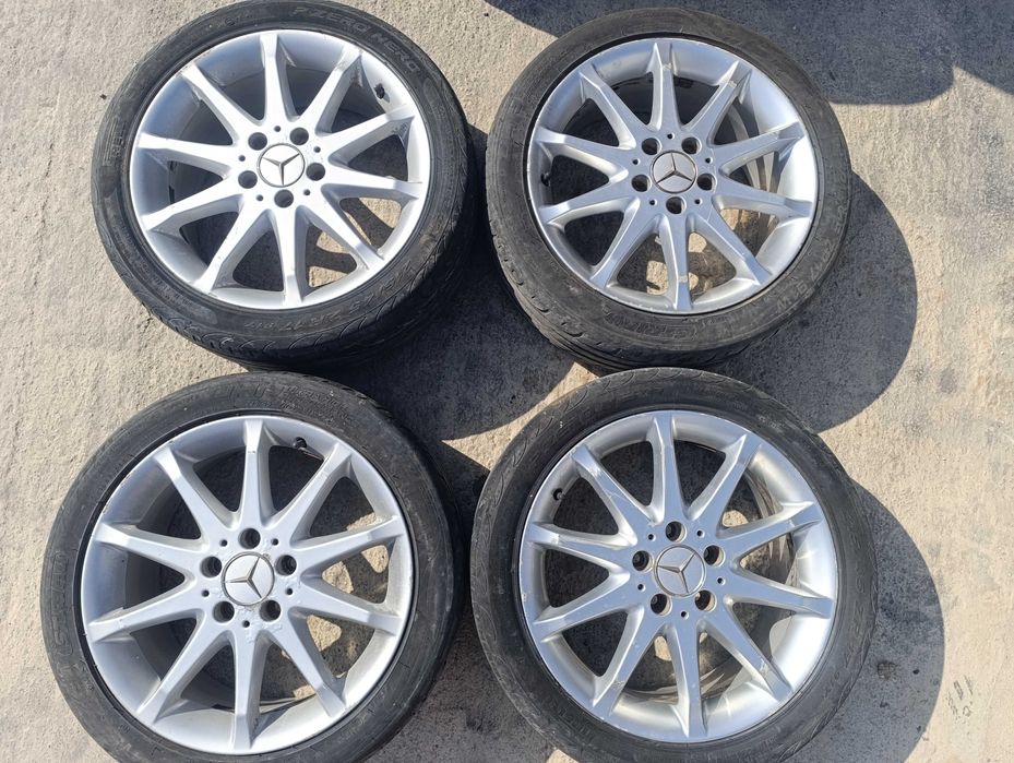 Джанти  17 цола 5х112  ЕТ49  за Мерцедес  А, В, С класа