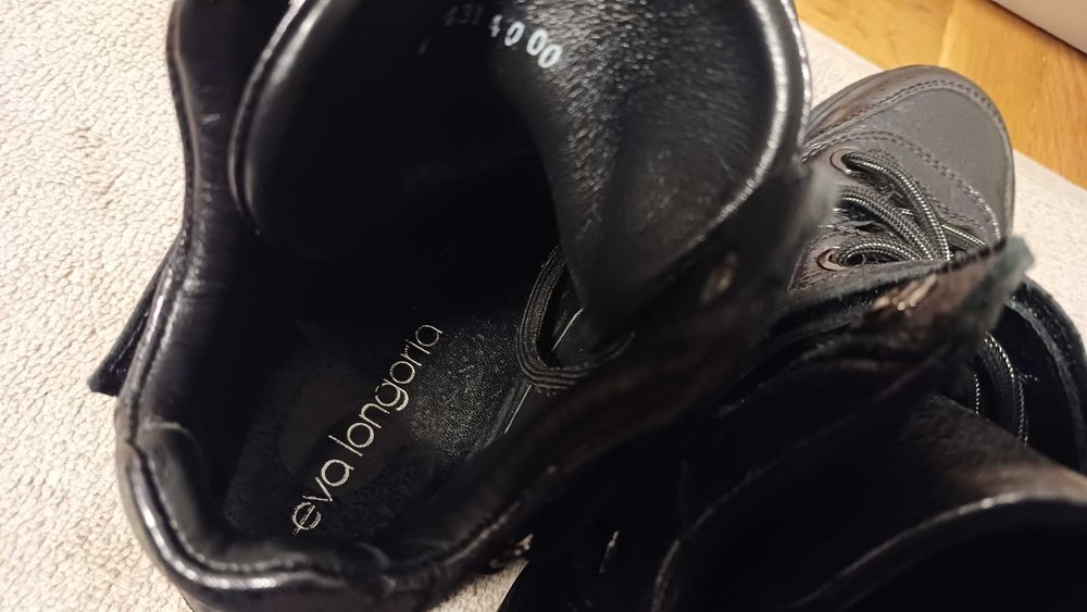 Оригинални кожени дамски сникърси - Eva Longoria