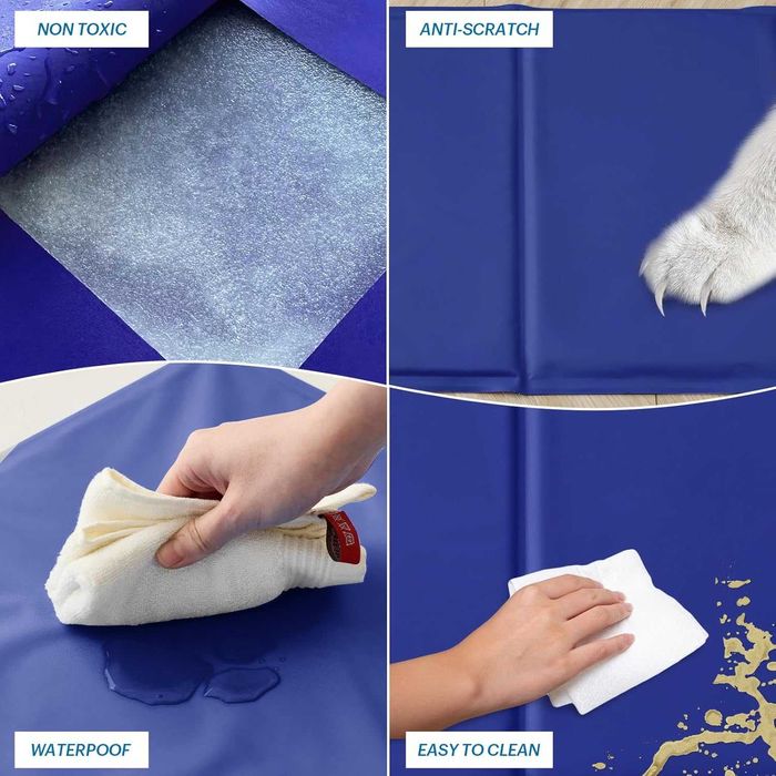 Лятна охлаждаща постелка за кучета и котки 120x70 см