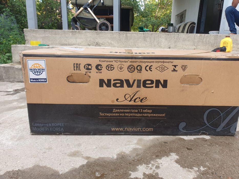 Navien газ печка.
