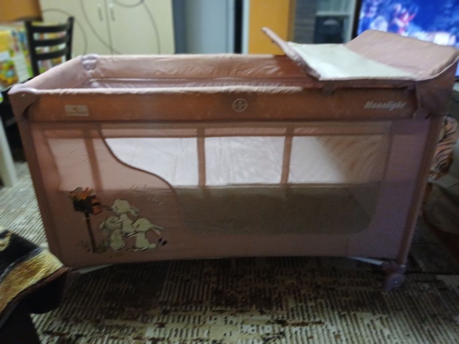 Детска сгъваема кошара Lorelli на две нива