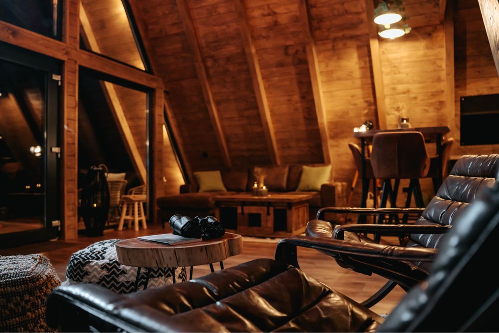 Cabana A frame de inchiriat