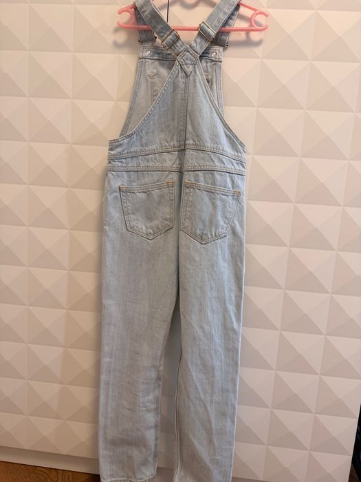 Дълъг гащеризон от деним Mango, момиче 9 г.