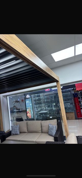 пергула-тента алуминиева