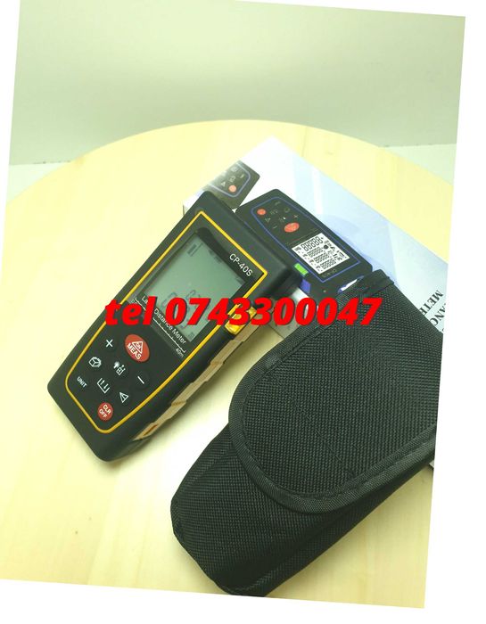 Telemetru Portabil 40m Laser Distante Ruleta Distomat