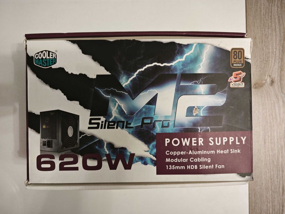 Захранване PSU Cooler Master Silent Pro M2 620W